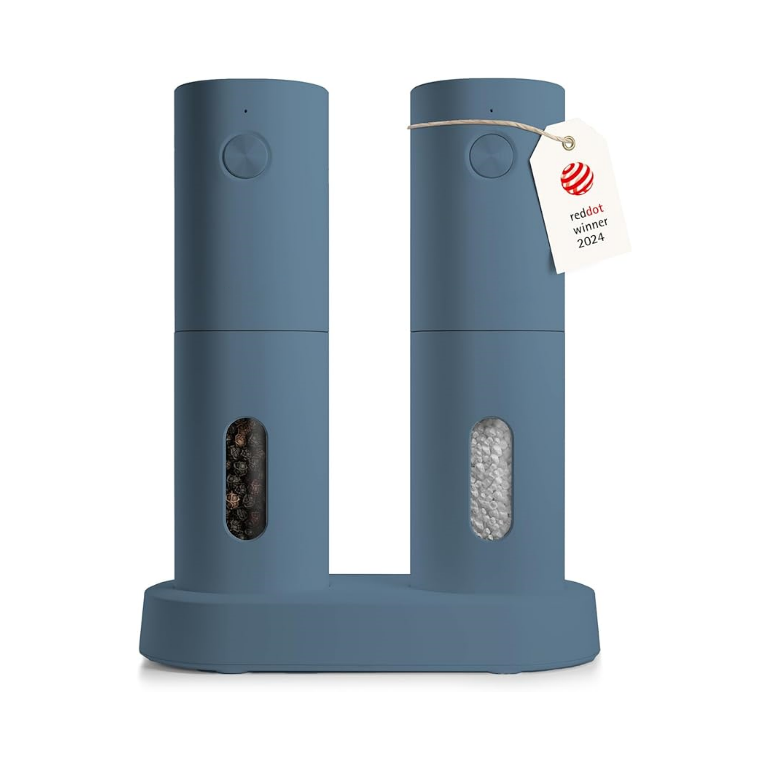 Electric Salt and Pepper Mill with Adjustable Ceramic Grinder